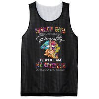 MARCH MAKE NO MISTAKE MY PERSONALITY Lips Hippie Mesh Reversible Basketball Jersey Tank