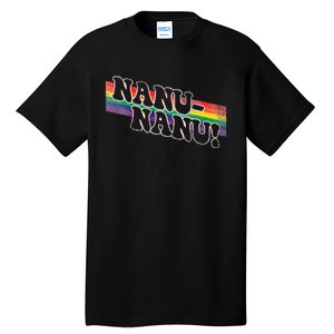 Mork & Mindy Nanu Rainbow Tall T-Shirt