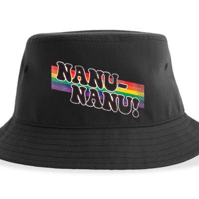 Mork & Mindy Nanu Rainbow Sustainable Bucket Hat