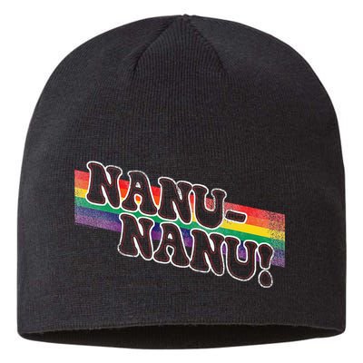 Mork & Mindy Nanu Rainbow Sustainable Beanie