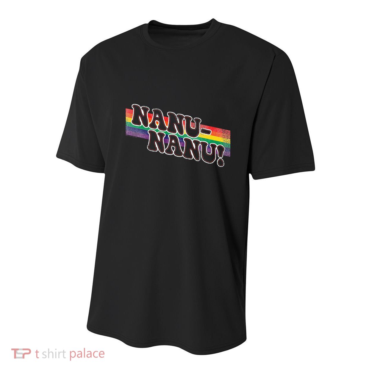 Mork & Mindy Nanu Rainbow Youth Performance Sprint T-Shirt