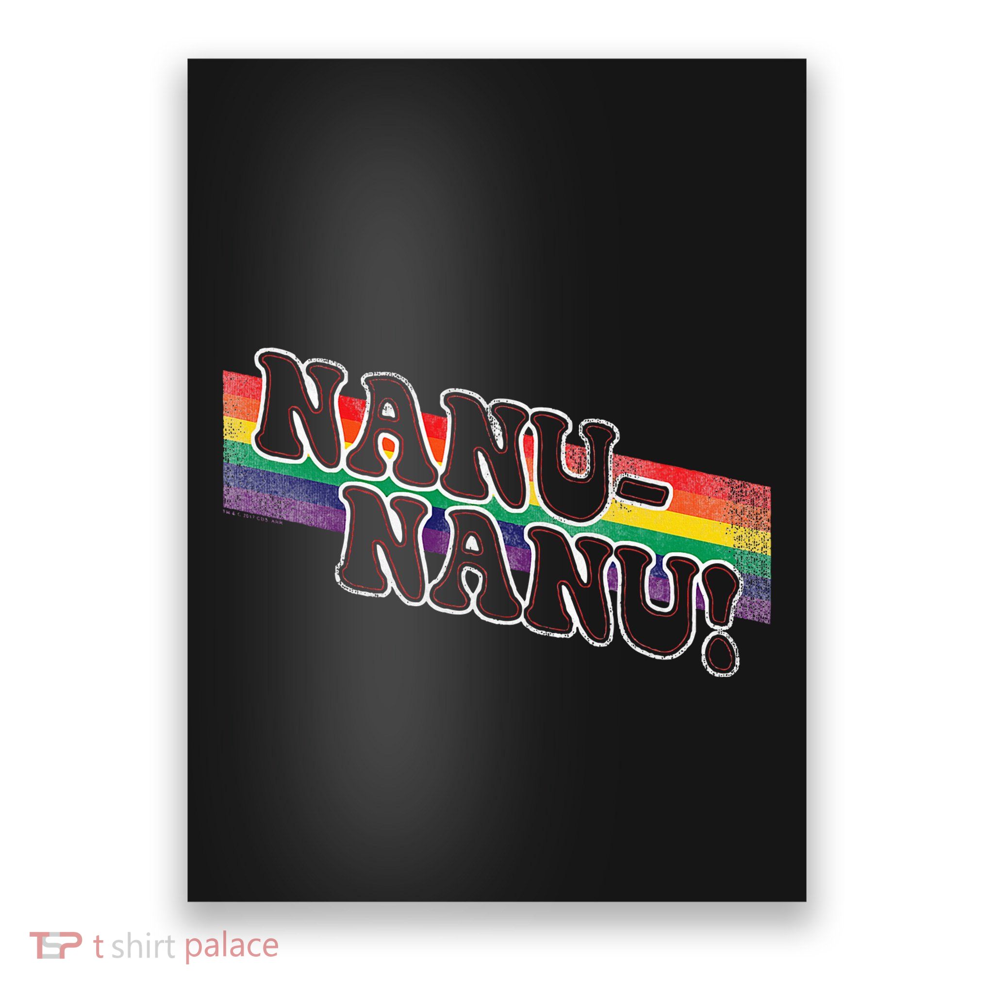 Mork & Mindy Nanu Rainbow Poster