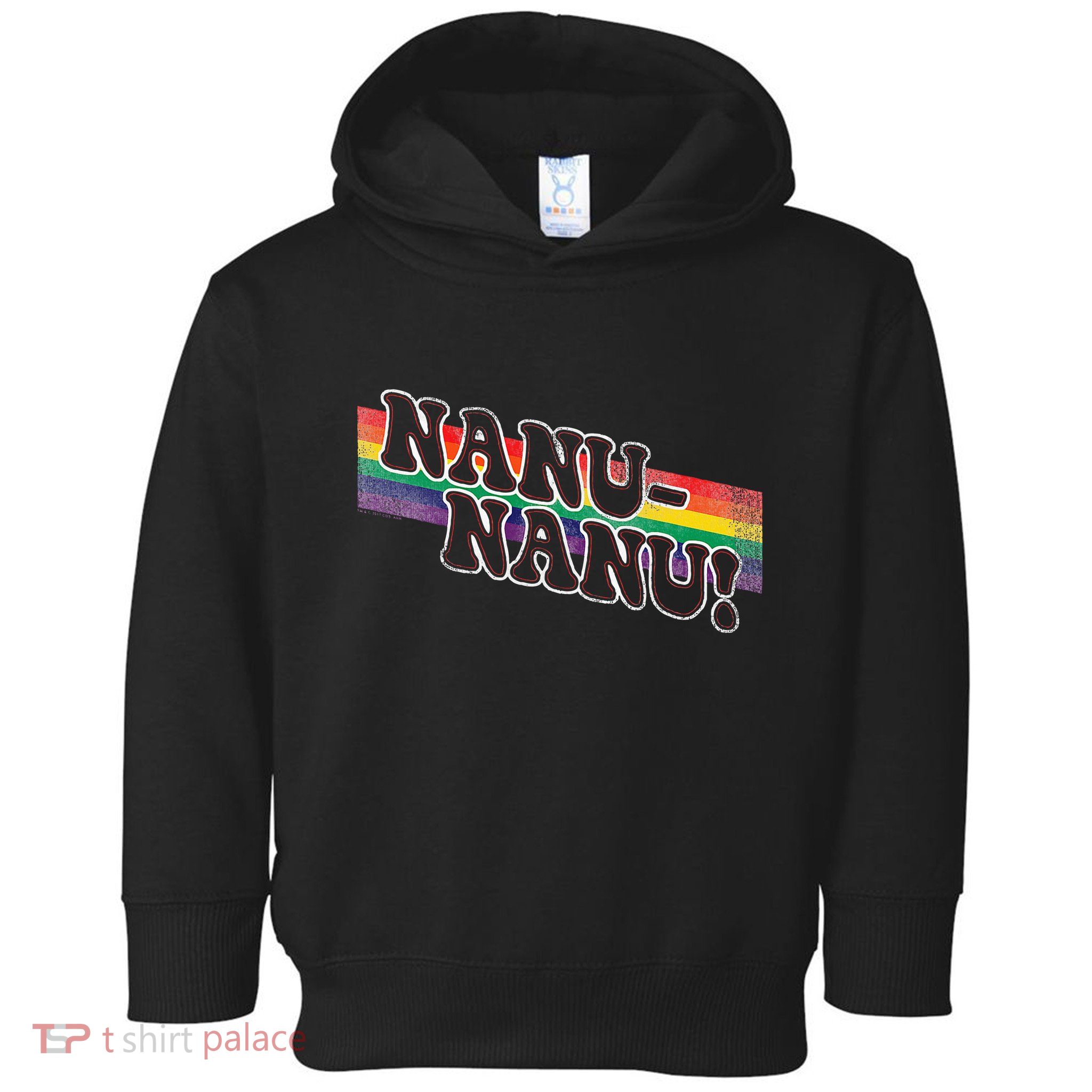 Mork & Mindy Nanu Rainbow Toddler Hoodie