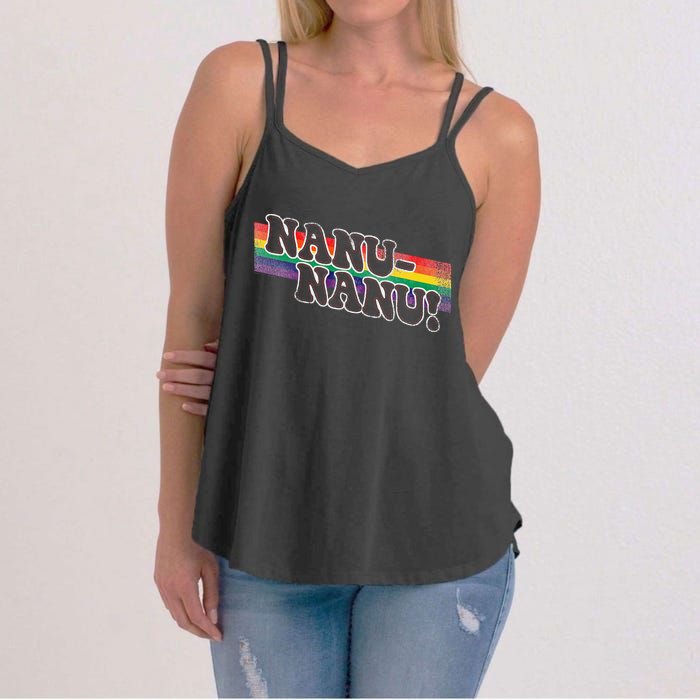 Mork & Mindy Nanu Rainbow Women's Strappy Tank