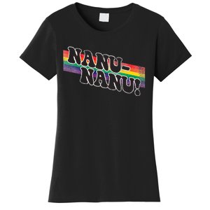 Mork & Mindy Nanu Rainbow Women's T-Shirt