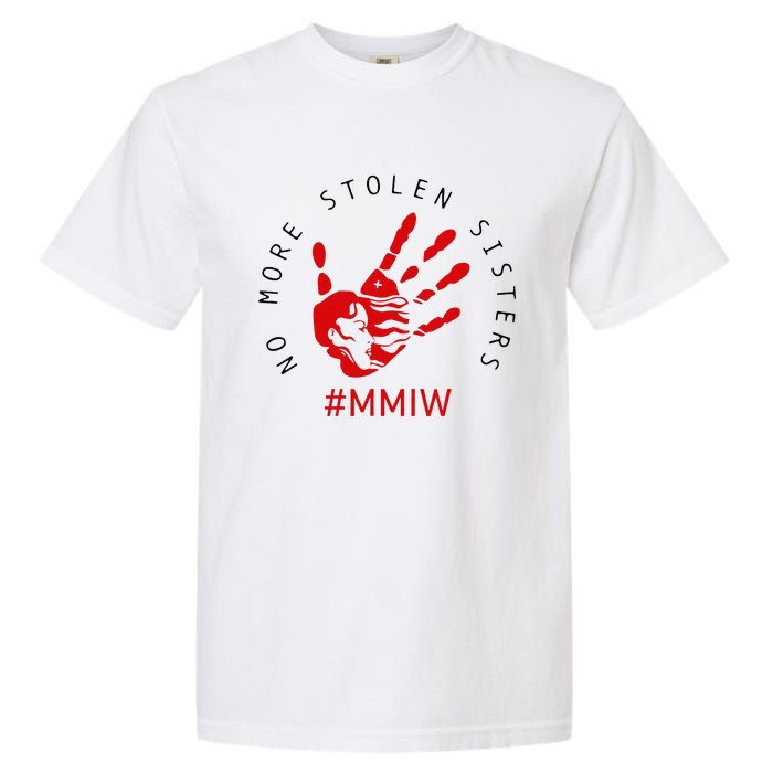 Mmiw Missing Native American Indigenous Women Sisters Red Garment-Dyed Heavyweight T-Shirt