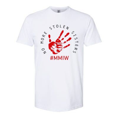 Mmiw Missing Native American Indigenous Women Sisters Red Softstyle CVC T-Shirt