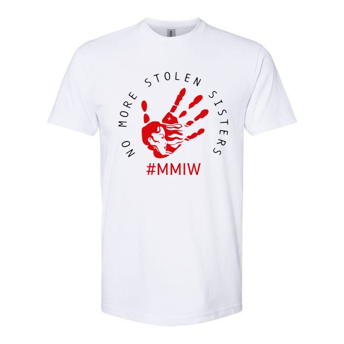 Mmiw Missing Native American Indigenous Women Sisters Red Softstyle CVC T-Shirt