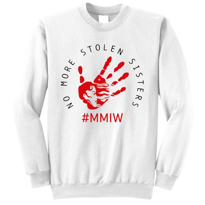 Mmiw Missing Native American Indigenous Women Sisters Red Sweatshirt