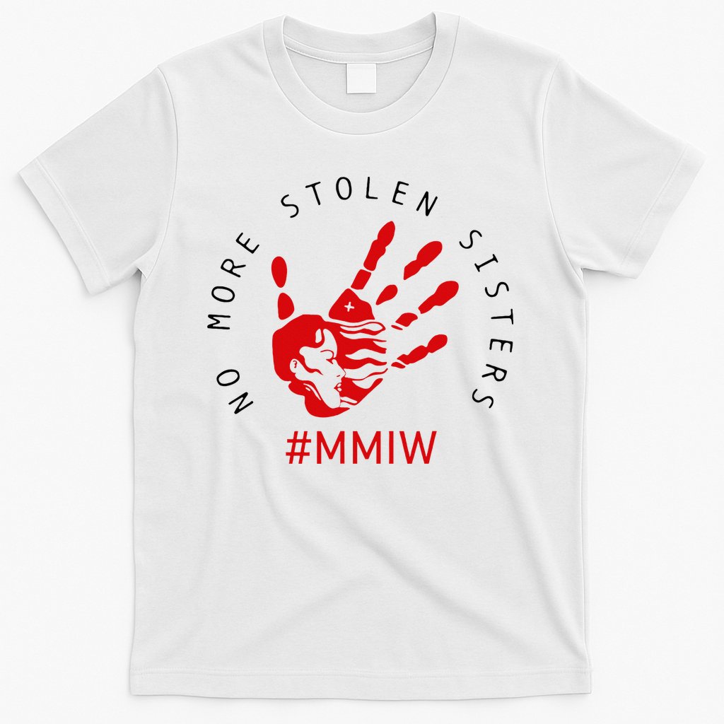 Mmiw Missing Native American Indigenous Women Sisters Red T-Shirt