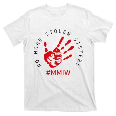 Mmiw Missing Native American Indigenous Women Sisters Red T-Shirt