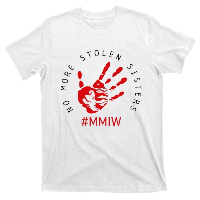 Mmiw Missing Native American Indigenous Women Sisters Red T-Shirt