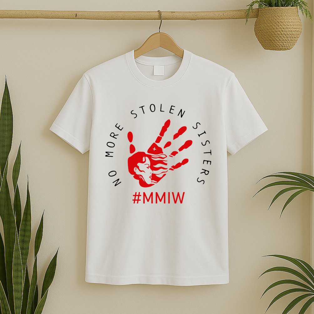 Mmiw Missing Native American Indigenous Women Sisters Red T-Shirt