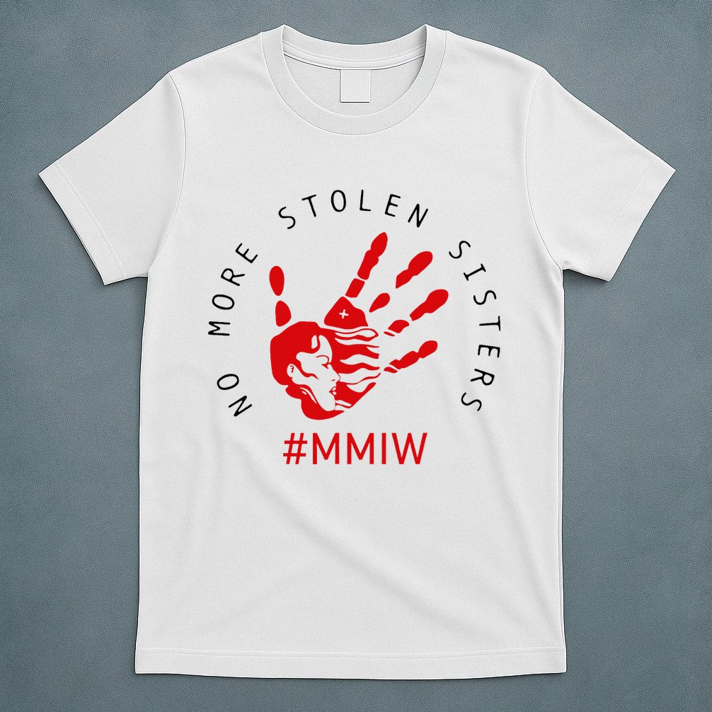 Mmiw Missing Native American Indigenous Women Sisters Red T-Shirt