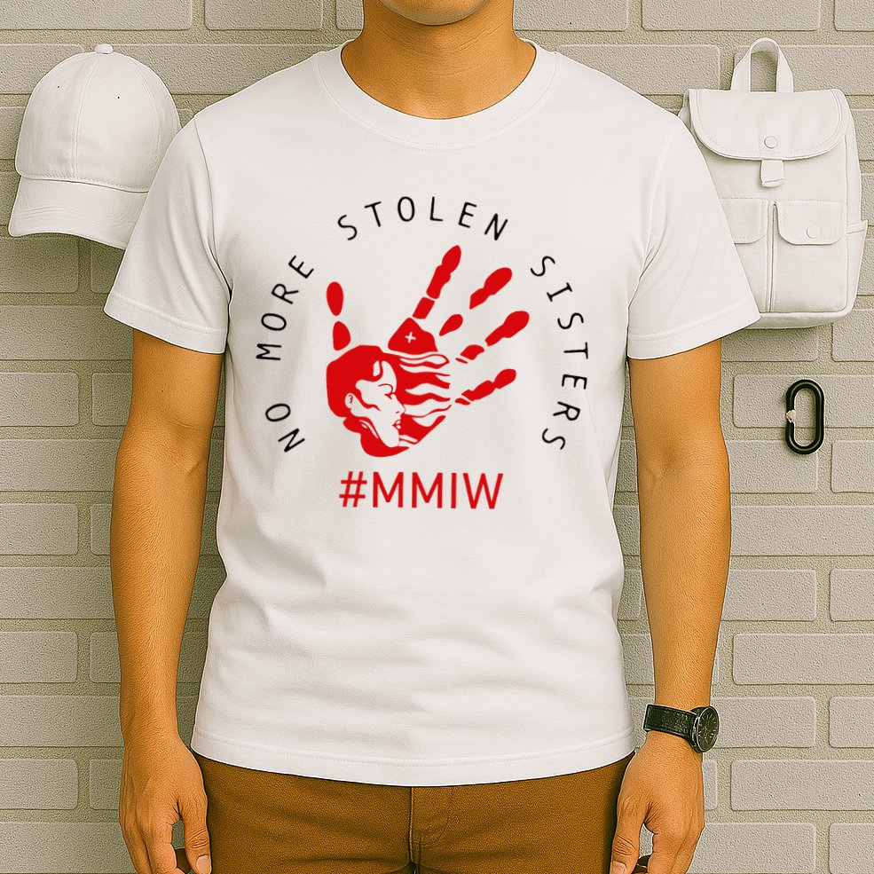 Mmiw Missing Native American Indigenous Women Sisters Red T-Shirt