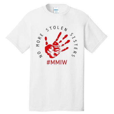 Mmiw Missing Native American Indigenous Women Sisters Red Tall T-Shirt