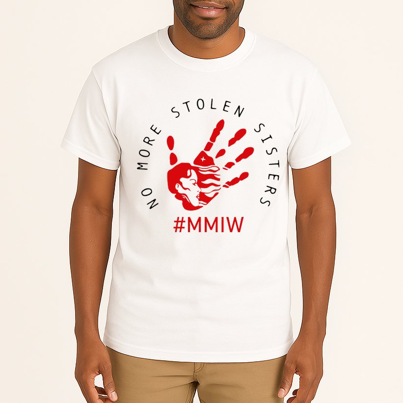 Mmiw Missing Native American Indigenous Women Sisters Red Tall T-Shirt