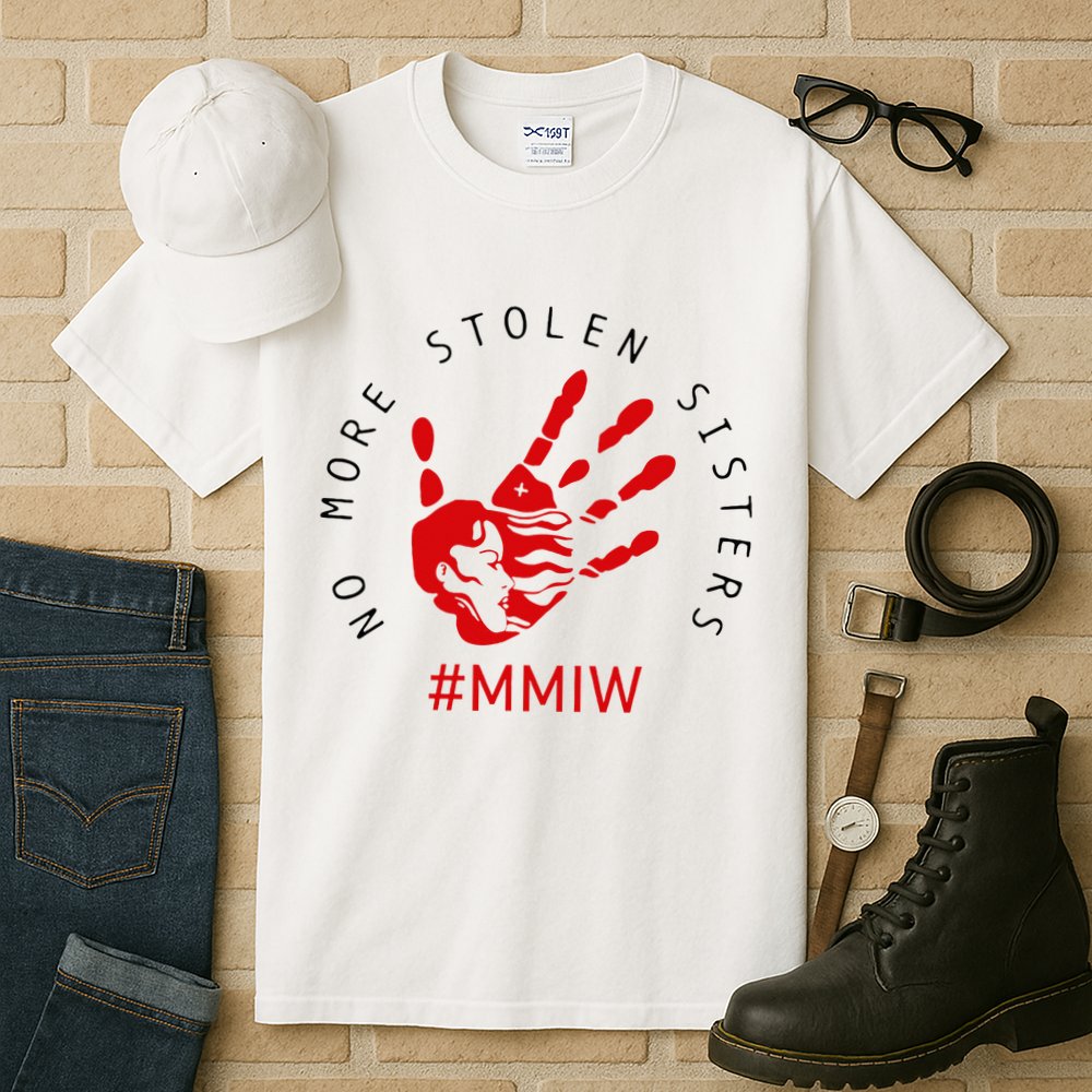 Mmiw Missing Native American Indigenous Women Sisters Red Tall T-Shirt