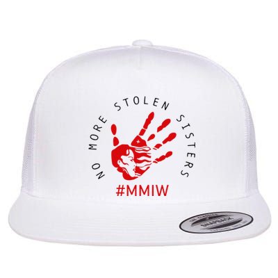 Mmiw Missing Native American Indigenous Women Sisters Red Flat Bill Trucker Hat