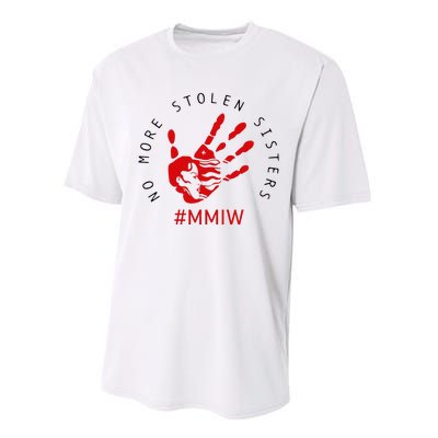 Mmiw Missing Native American Indigenous Women Sisters Red Performance Sprint T-Shirt