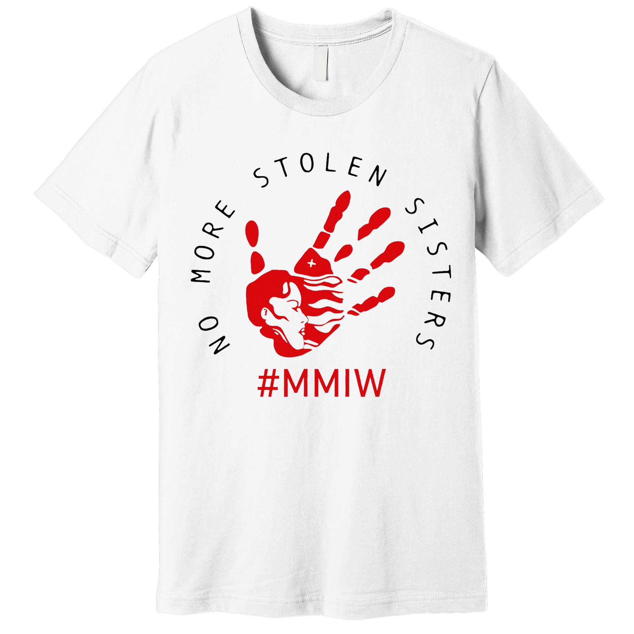Mmiw Missing Native American Indigenous Women Sisters Red Premium T-Shirt
