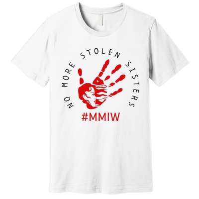 Mmiw Missing Native American Indigenous Women Sisters Red Premium T-Shirt