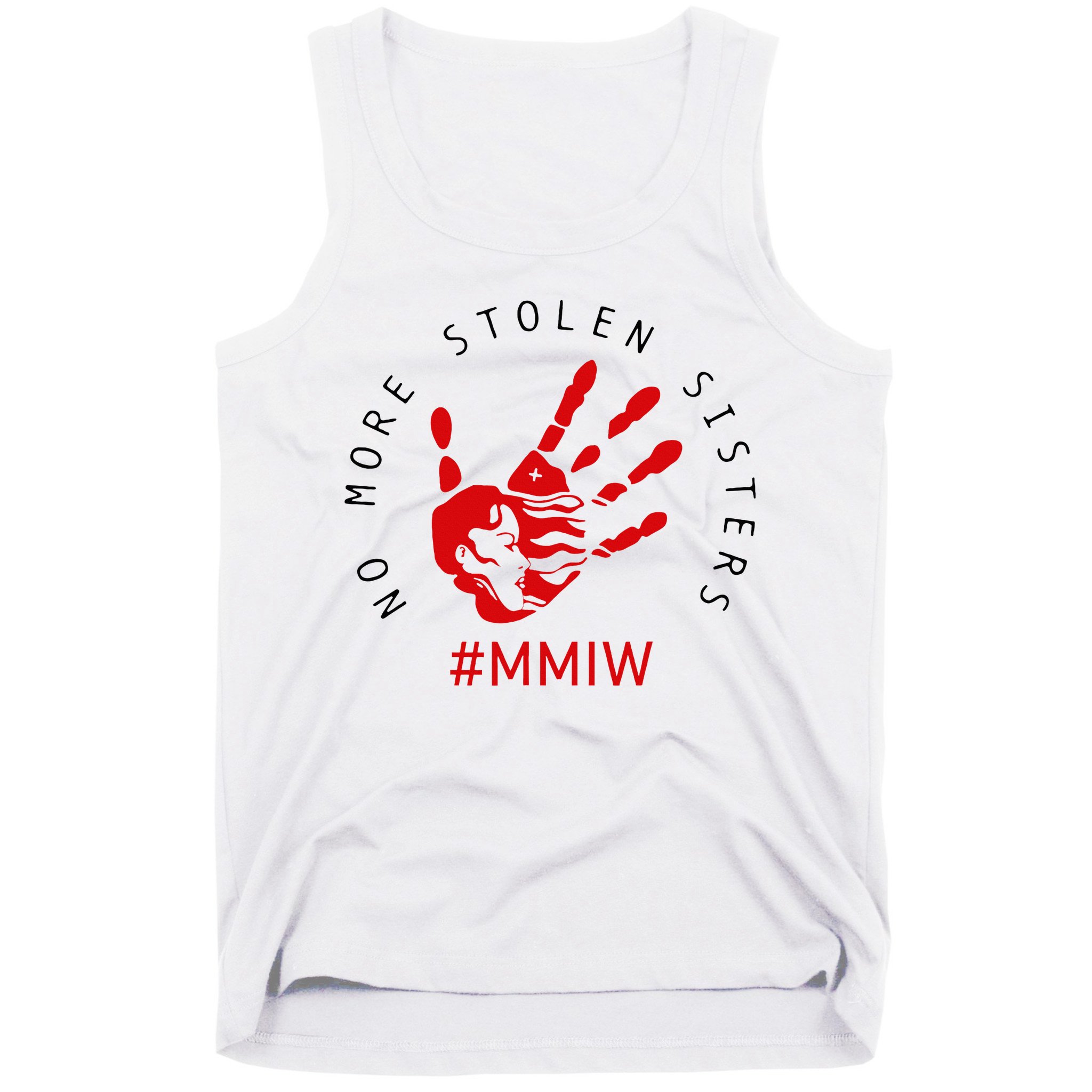 Mmiw Missing Native American Indigenous Women Sisters Red Tank Top