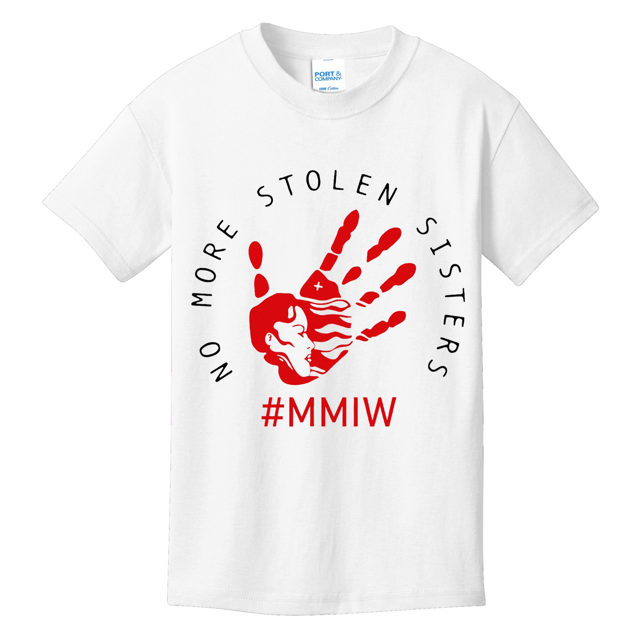 Mmiw Missing Native American Indigenous Women Sisters Red Kids T-Shirt
