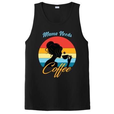 Mom Mama Needs Coffee Gift PosiCharge Competitor Tank