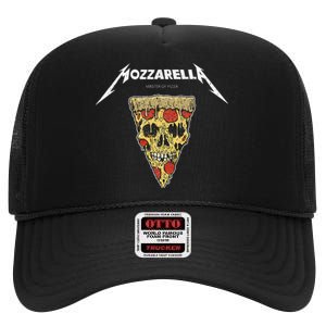 Mozzarella Masters Of Pizza High Crown Mesh Back Trucker Hat