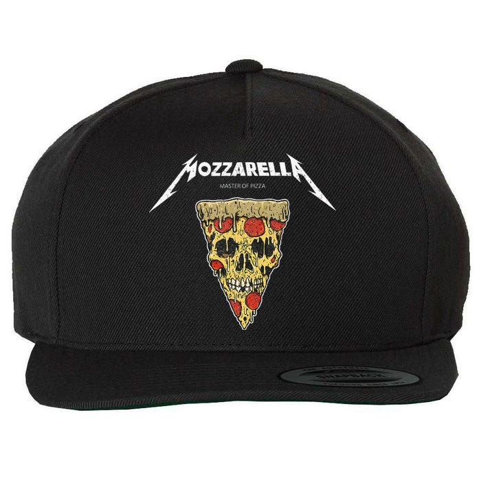 Mozzarella Masters Of Pizza Wool Snapback Cap