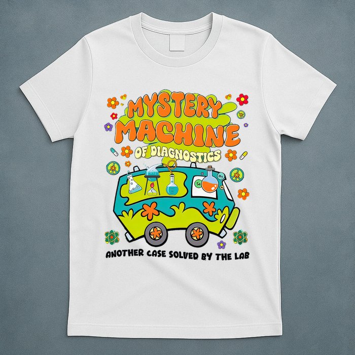 Mystery Machine Of Diagnostics Lab Week 2025 Med Lab  T-Shirt