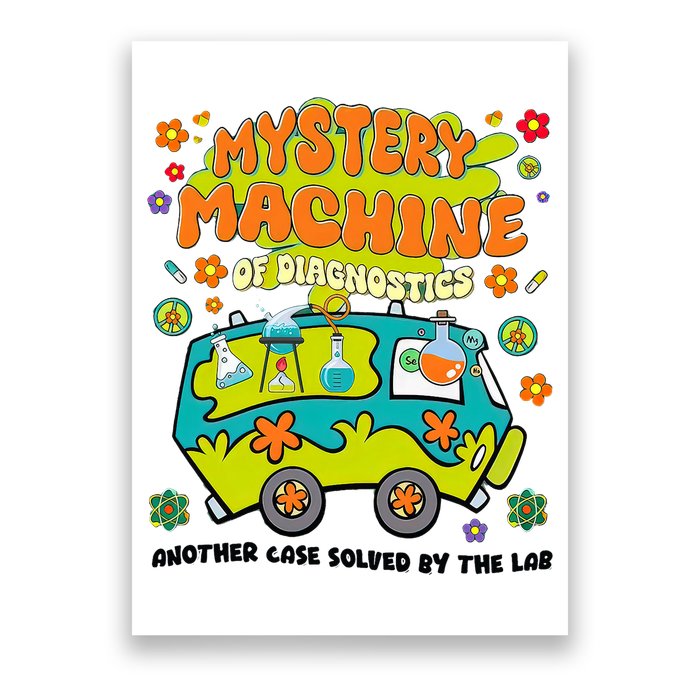 Mystery Machine Of Diagnostics Lab Week 2025 Med Lab  Poster