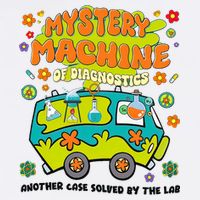 Mystery Machine Of Diagnostics Lab Week 2025 Med Lab  Poster
