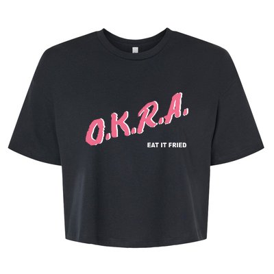 Matt Mitchell Okra Bella+Canvas Jersey Crop Tee