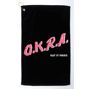 Matt Mitchell Okra Platinum Collection Golf Towel