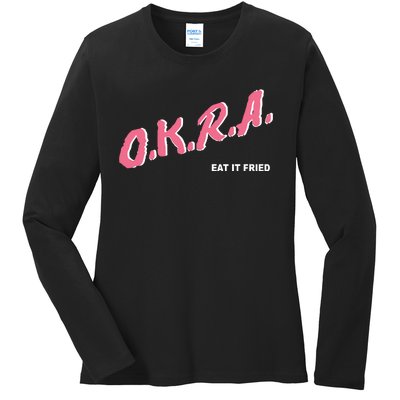 Matt Mitchell Okra Ladies Long Sleeve Shirt