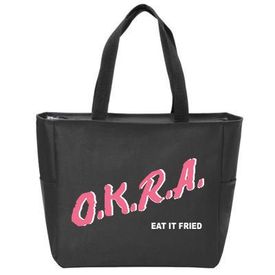 Matt Mitchell Okra Zip Tote Bag