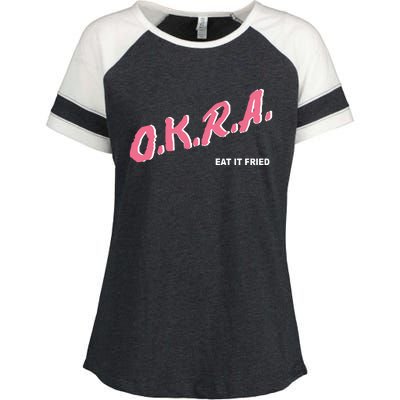 Matt Mitchell Okra Enza Ladies Jersey Colorblock Tee