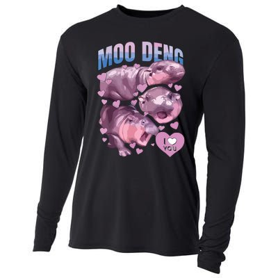 Moodeng Cooling Performance Long Sleeve Crew