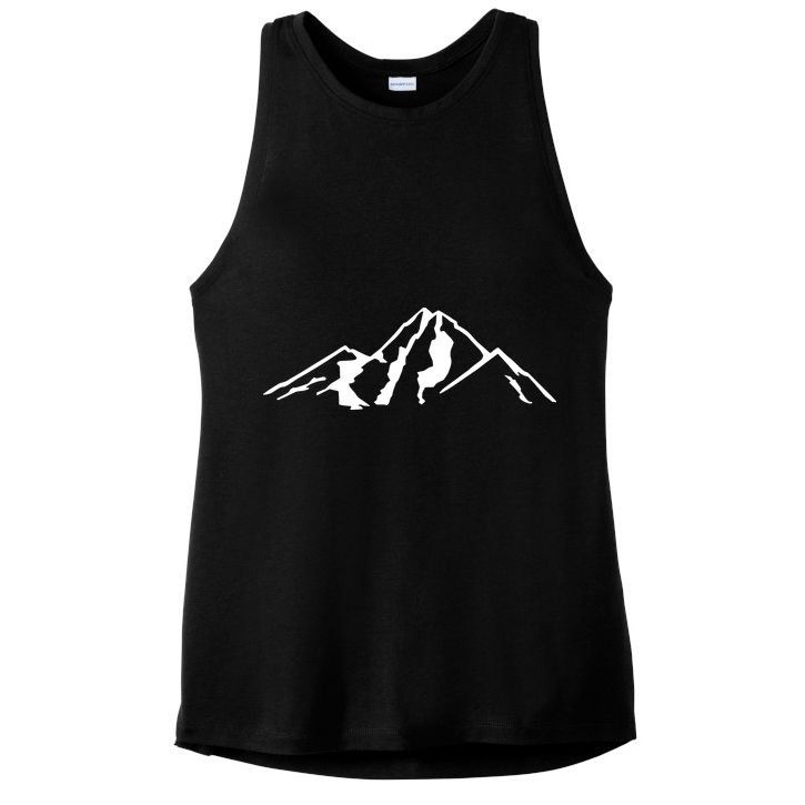 Mountains Ladies PosiCharge Tri-Blend Wicking Tank