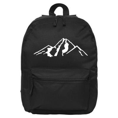 Mountains 16 in Basic Backpack