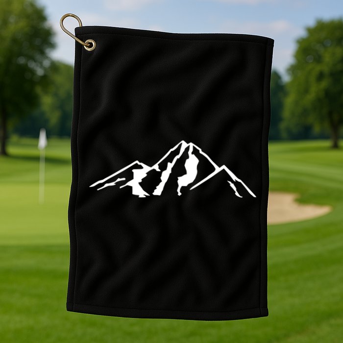 Mountains Golf Towel