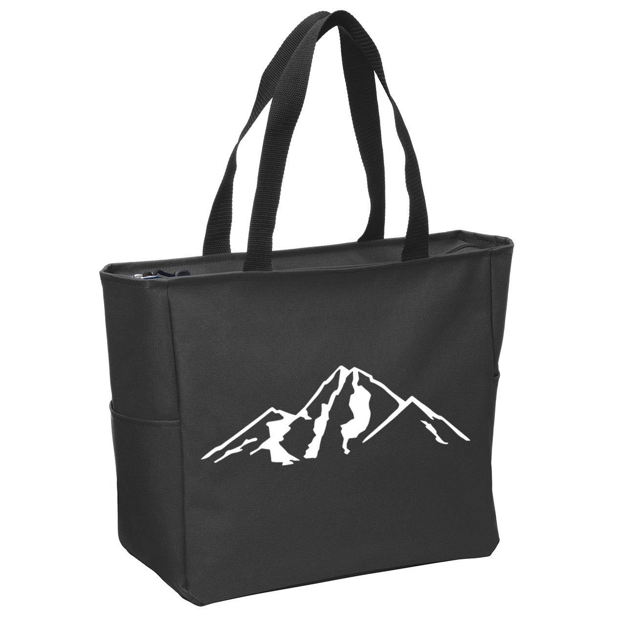 Mountains Zip Tote Bag
