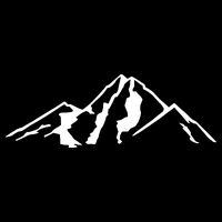 Mountains Zip Tote Bag