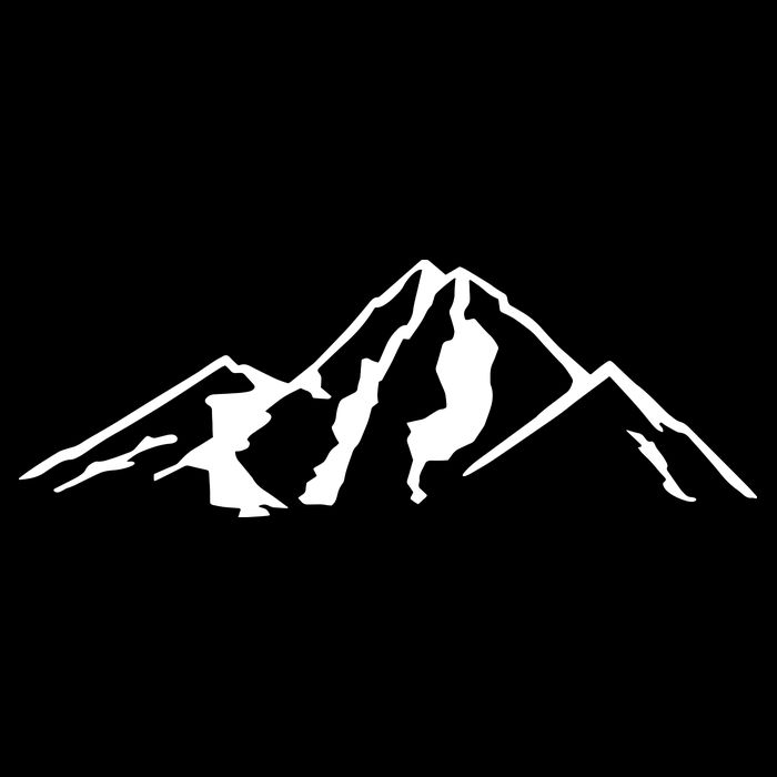 Mountains Zip Tote Bag