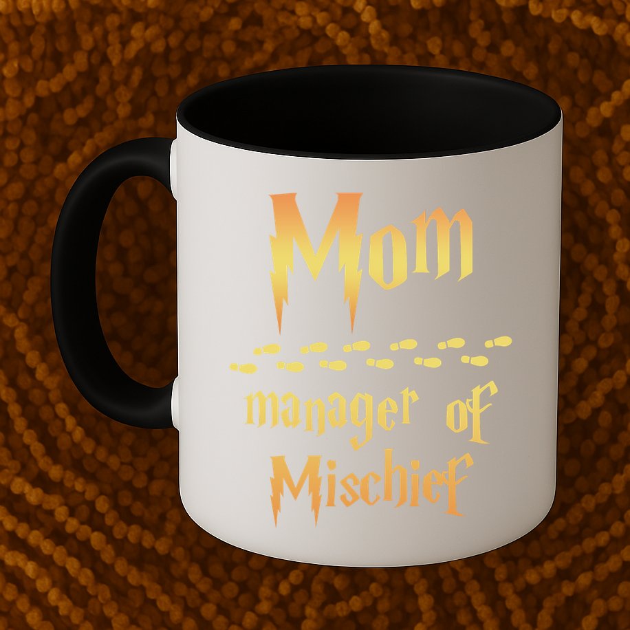 Mom Manager Of Mischief Gift Mug