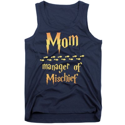 Mom Manager Of Mischief Gift Tank Top