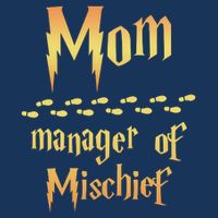 Mom Manager Of Mischief Gift Infant Baby Jersey Bodysuit