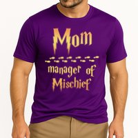 Mom Manager Of Mischief Gift Cooling Performance Crew T-Shirt